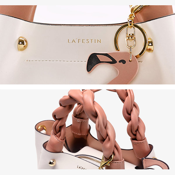 Cute Bucket Bag Womens Leather Handbags Tote Bag Crossbody Bags Accessories