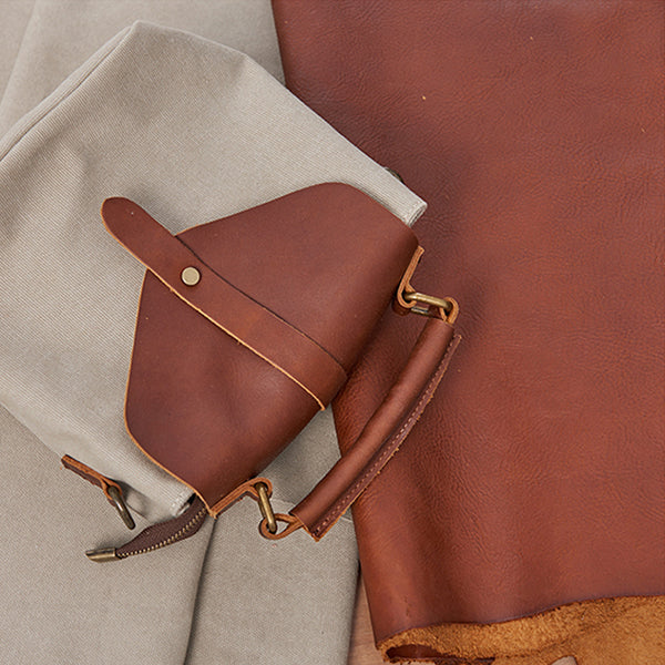 Cute Canvas and Leather Rucksack Backpack Shoulder Handbags for Women Cool
