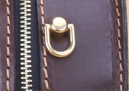 Cute Embossed Leather Circle Bag Hand Painted Side Bags For Women Durable