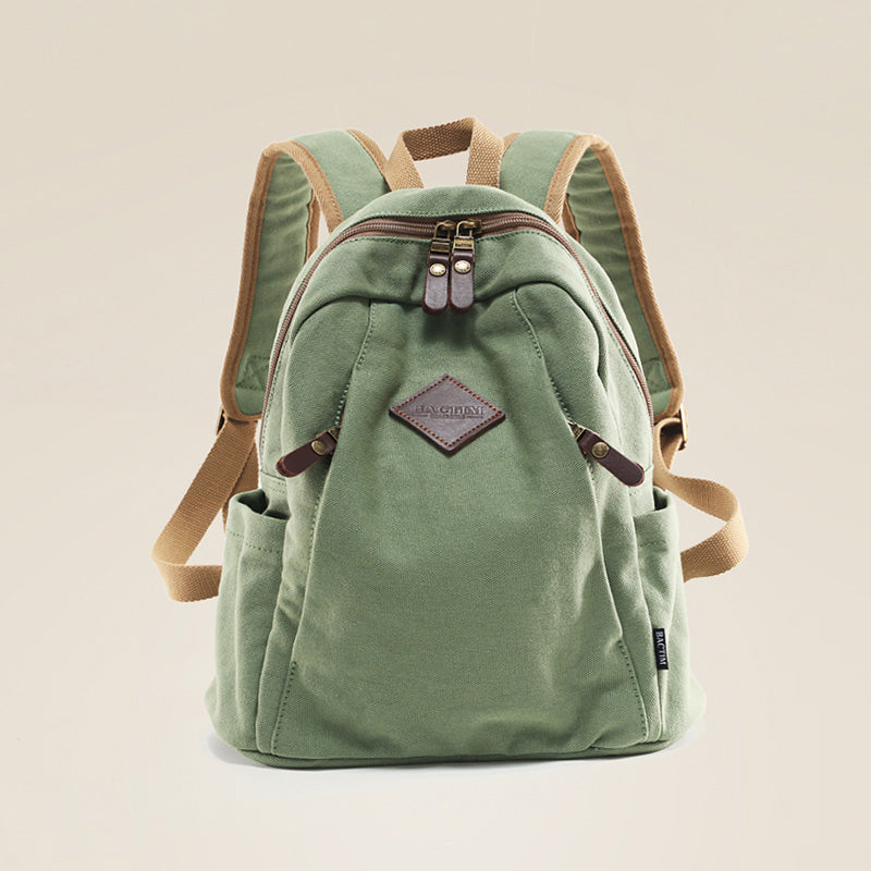 Cute Ladies Black Backpack Canvas Rucksack Purse For Women Best