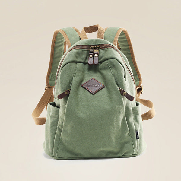 Cute Ladies Black Backpack Canvas Rucksack Purse For Women Best