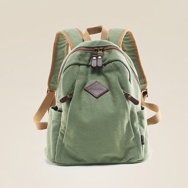 Cute Ladies Black Backpack Canvas Rucksack Purse For Women Best