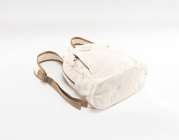 Cute Ladies Black Backpack Canvas Rucksack Purse For Women Casual