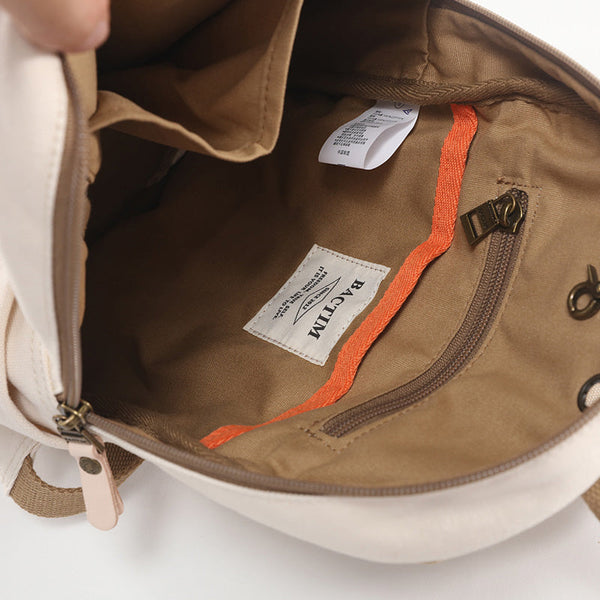 Cute Ladies Black Backpack Canvas Rucksack Purse For Women Quality