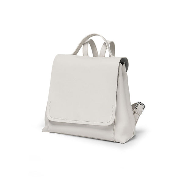 Cute Ladies Leather Flap Backpack Bag Purse Small Rucksack  for Women Accessories