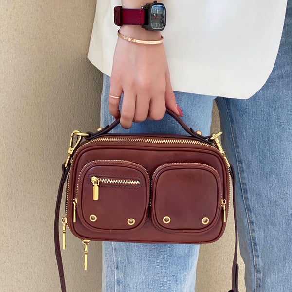 Cute Ladies Leather Over The Shoulder Bag Side Bags For Women Beautiful