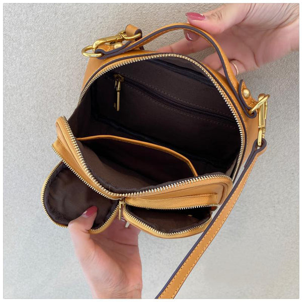 Cute Ladies Leather Over The Shoulder Bag Side Bags For Women Inside