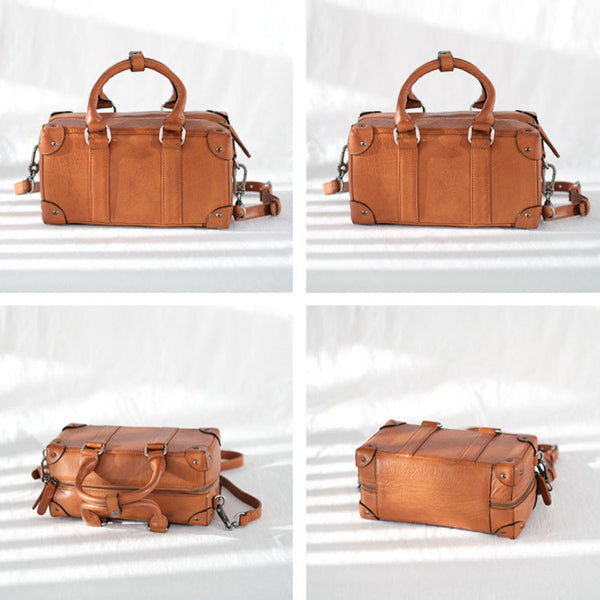 Cute Ladies Leather Shoulder Bag Crossbody Sling Bags For Women Handmade