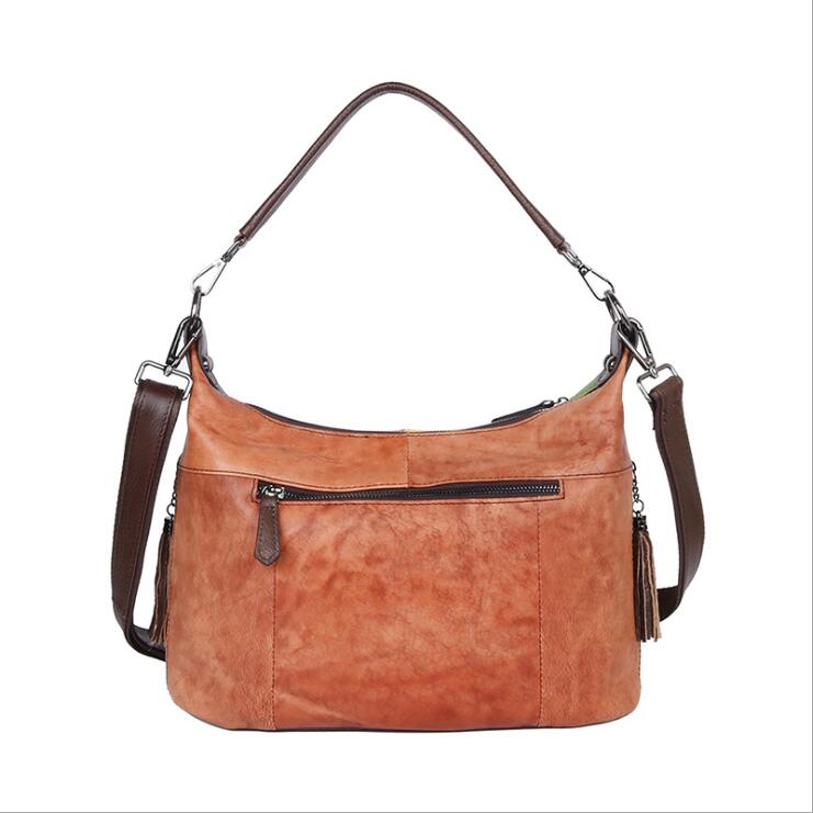 Cute Ladies Leather Shoulder Bags Genuine Leather Handbags For Women Chic