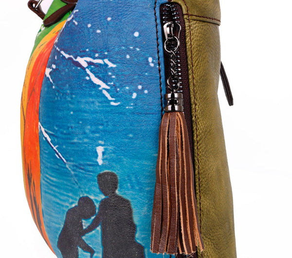 Cute Ladies Leather Shoulder Bags Genuine Leather Handbags For Women Cute