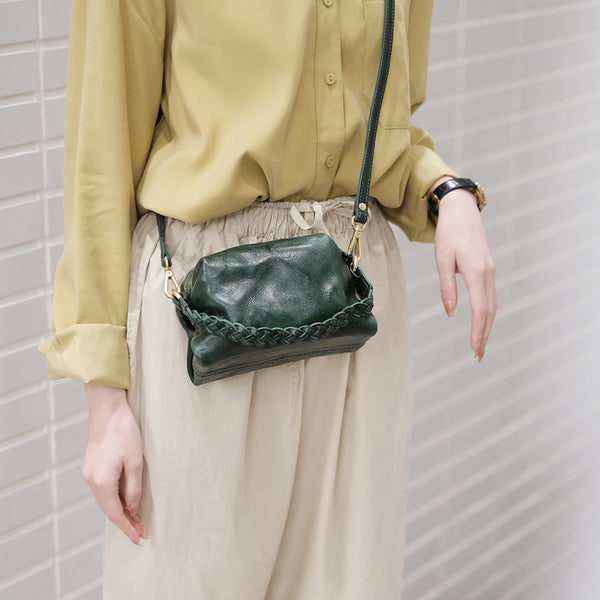 Cute Ladies Leather Shoulder Bags Small Genuine Leather Handbags For Women Accessories