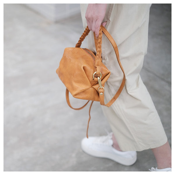 Cute Ladies Leather Shoulder Bags Small Genuine Leather Handbags For Women Cool