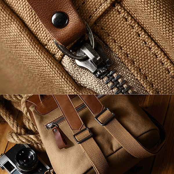 Cute Ladies Small Leather Rucksack Backpack Bag Canvas Backpack for Women quality