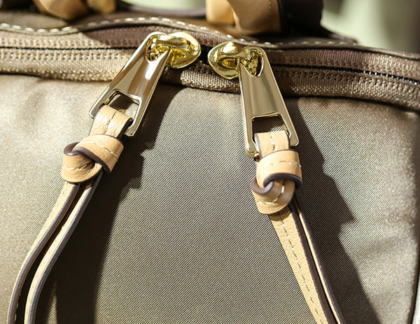 Cute Women Nylon Backpack Purse Small Rucksack Bag Handmade