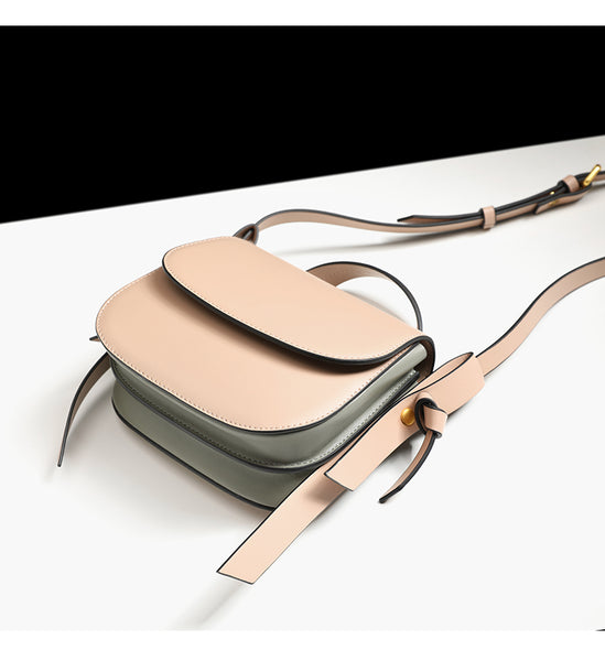 Cute Women Saddle Bag Leather Crossbody Bags Shoulder Bag for Women beautiful