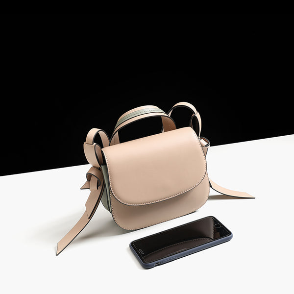 Cute Women Saddle Bag Leather Crossbody Bags Shoulder Bag for Women chic