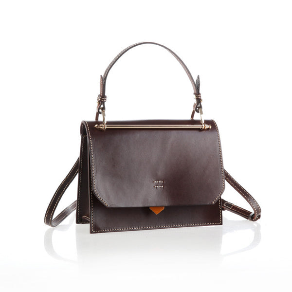 Cute Women's Genuine Leather Crossbody Satchel Bag Shoulder Handbags for Women Affordable