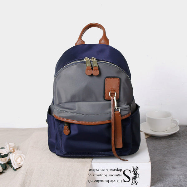 Cute Women's Nylon Mini Backpack Ladies Rucksack Badass