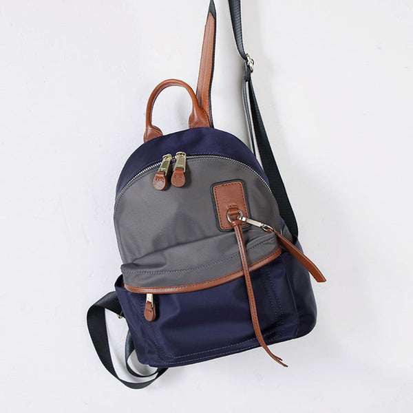 Cute Women's Nylon Mini Backpack Ladies Rucksack Back