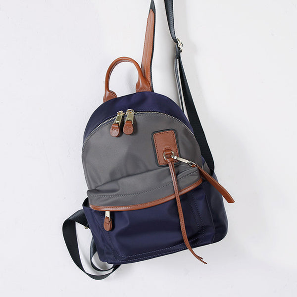 Cute Women's Nylon Mini Backpack Ladies Rucksack Back