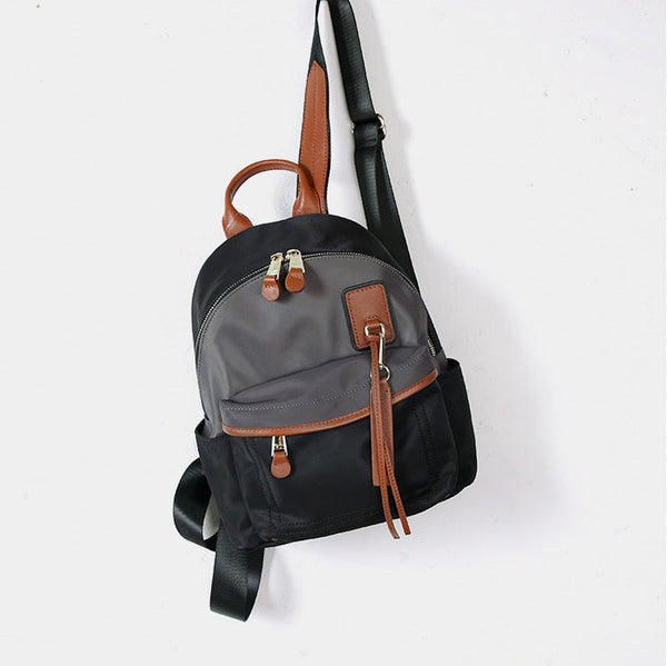 Cute Women's Nylon Mini Backpack Ladies Rucksack Casual