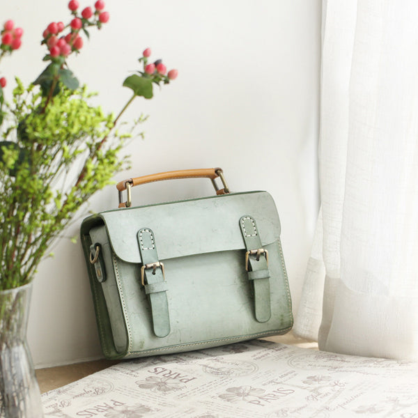 Cute-Women's-Waxed-Leather-Crossbody-Satchel-Purse-Messenger-Bag-For-Women-Accessories