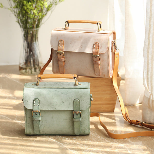 Cute-Women's-Waxed-Leather-Crossbody-Satchel-Purse-Messenger-Bag-For-Women-Online