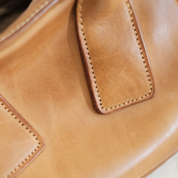 Cute Womens Mini Crossbody Purse Brown Leather Handbag For Women