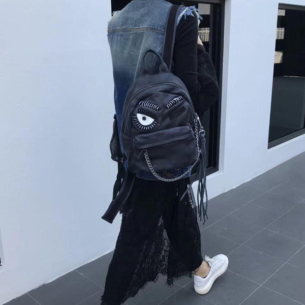 Cute Womens Small Genuine Leather Backpack Purse Trendy Backpacks for Women Fashion