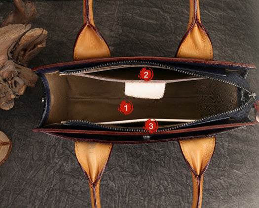 Cute Womens Small Leather Handbag Genuine Leather Crossbody Bags Capacity