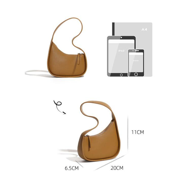 Designer Women's Genuine Leather Shoulder Bags Handbags For Women Minimalist