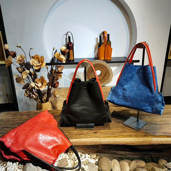 Designer Womens Leather Tote Bags Handbags Totes for Women black