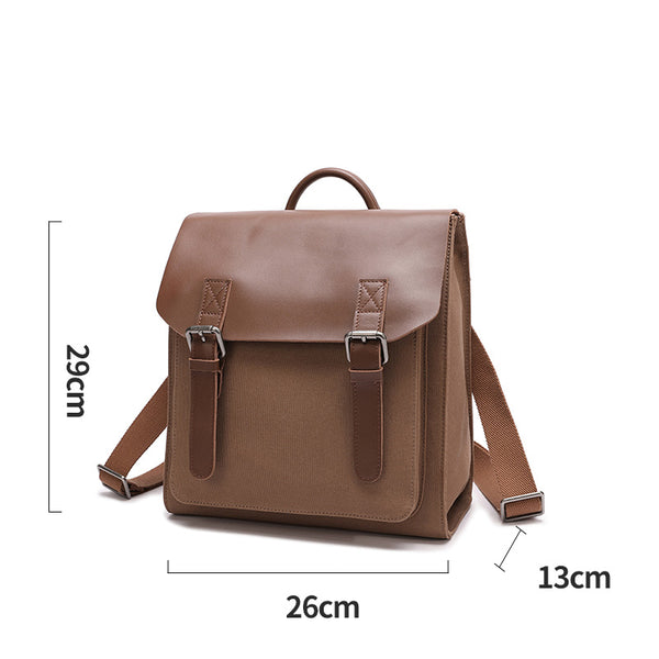 Designer Womens Small Rucksack Leather Backpack Bag Purse Canvas Backpacks for Women Original