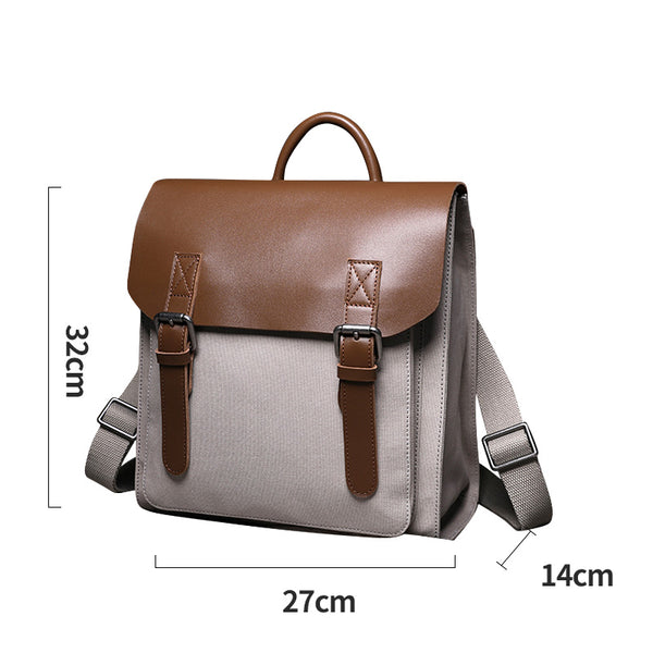 Designer Womens Small Rucksack Leather Backpack Bag Purse Canvas Backpacks for Women gift