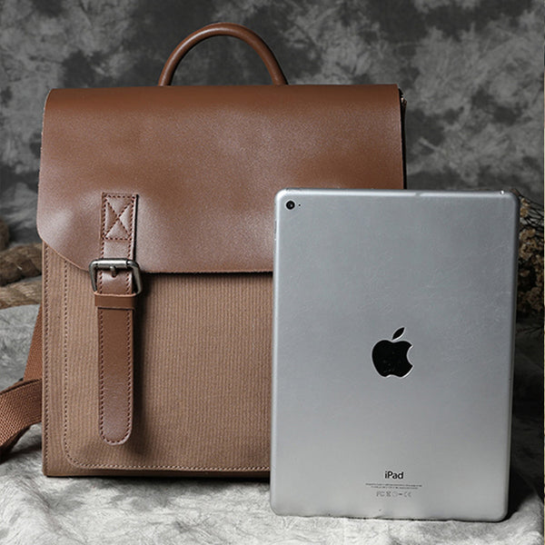 Designer Womens Small Rucksack Leather Backpack Bag Purse Canvas Backpacks for Women