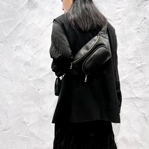 Fashion Women's Crossbody Chest Bag Leather Sling Bags For Women Cool