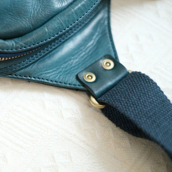 Fashion-Women's-Leather-Chest-Sling-Bag-Crossbody-Sling-Pack-For-Women-Durable