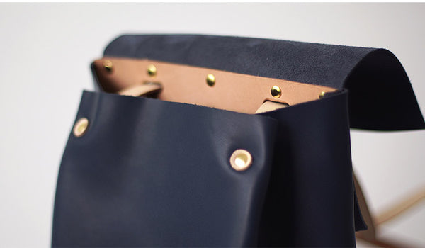 Fashion Womens Blue Leather Backpack Purse Bag Loptap Backpacks for Women best