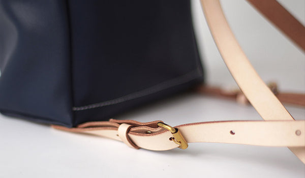 Fashion Womens Blue Leather Backpack Purse Bag Loptap Backpacks for Women Chic