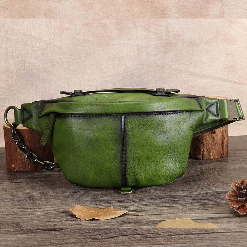 Fashion Womens Leather Chest Bag Sling Pack For Women Best