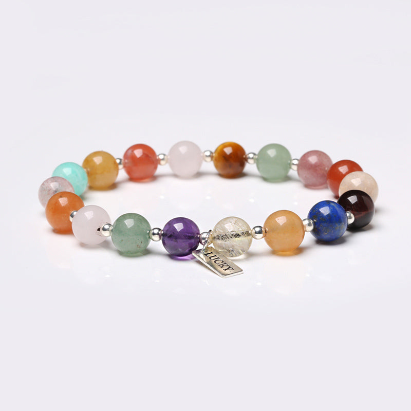 Gemstone Beaded Bracelets Handmade Jewelry Accessories Gift Women Men adorable