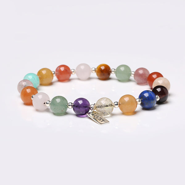 Gemstone Beaded Bracelets Handmade Jewelry Accessories Gift Women Men adorable