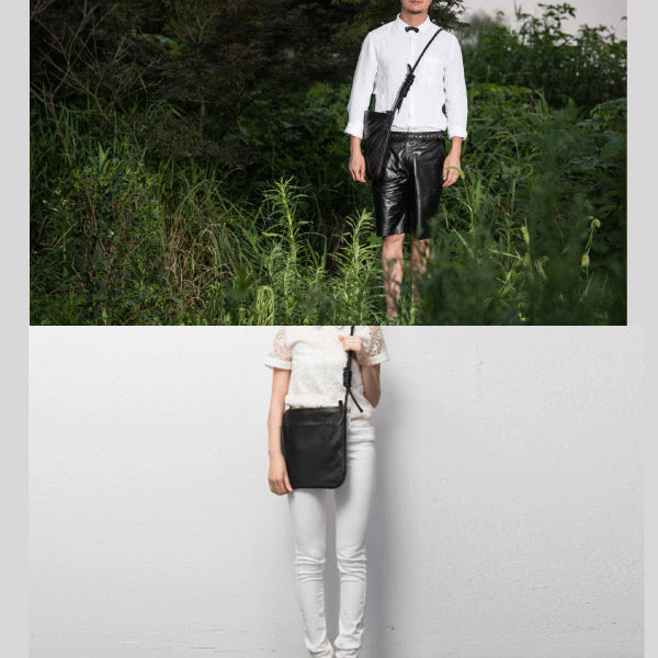 Genuine Leather Tote Bag Handbag Shoulder Bag Crossbody Bags Purse Women Minimalism