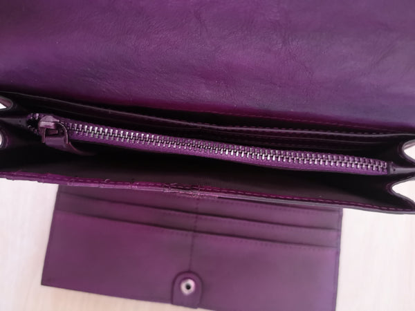 Women's Trifold Leather Long Wallet Purse Clutch Women Purse Sale