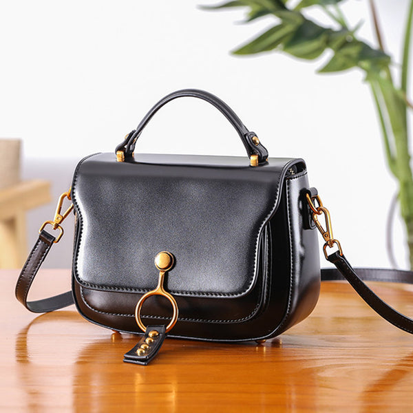 Genuine Leather Womens Crossbody Bags Shoulder Bag Purses for Women Unique