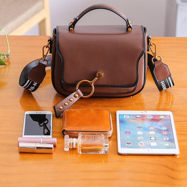Genuine Leather Womens Crossbody Bags Shoulder Bag Purses for Women gift
