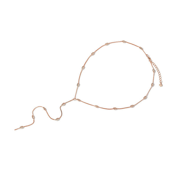 Gold Choker Y Necklace Fashion Jewelry Accessories Women cool