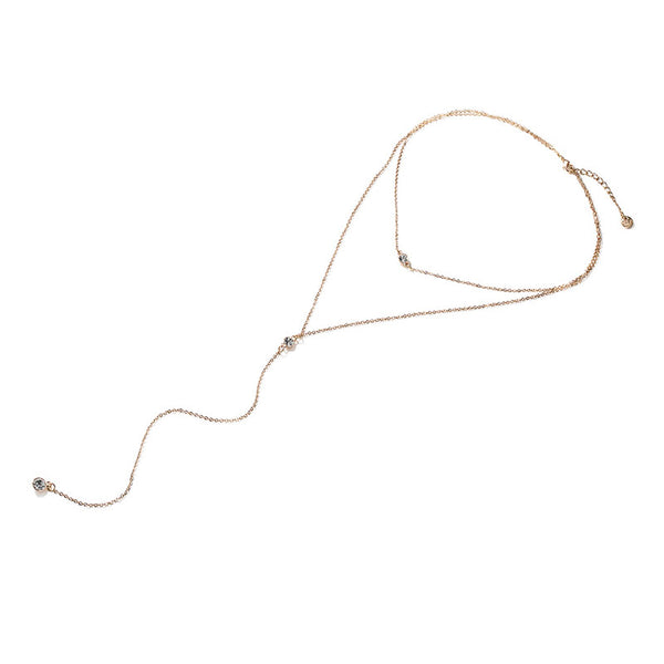 Gold Fashion Y Necklace Pendant Neacklace Jewelry Accessories Women chic