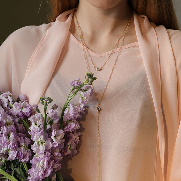 Gold Fashion Y Necklace Pendant Neacklace Jewelry Accessories Women nice