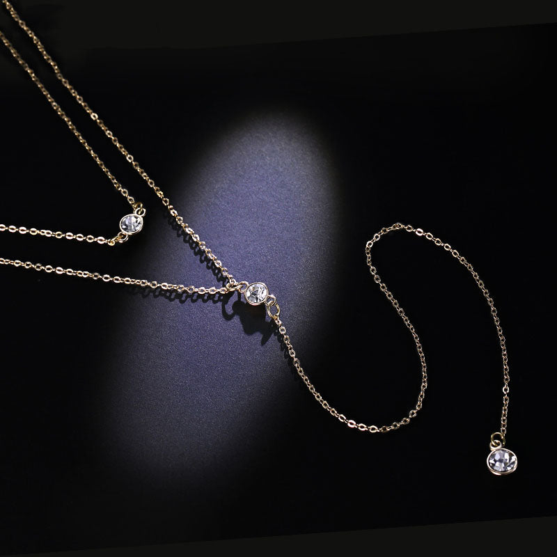 Gold Fashion Y Necklace Pendant Neacklace Jewelry Accessories Women sexy